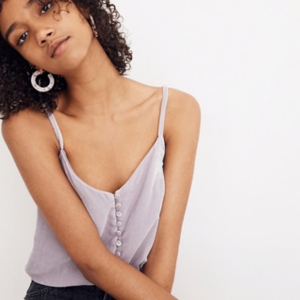 Madewell Velvet Tank Top